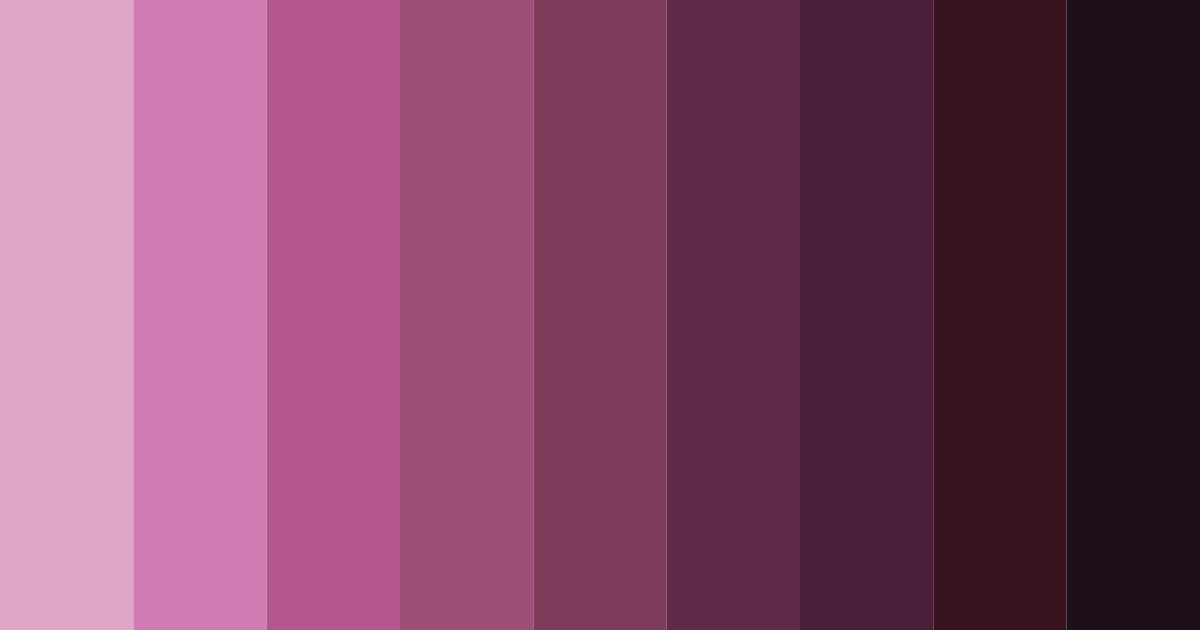 Download royal masquerade color palette PNG image (landscape)