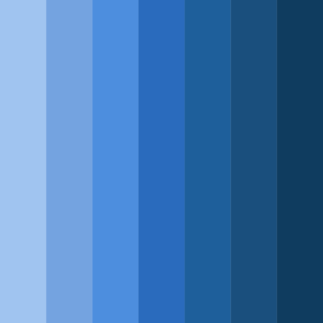 Download azure cascade color palette PNG image (square)