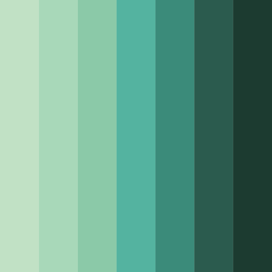 Download green earth color palette PNG image (square)