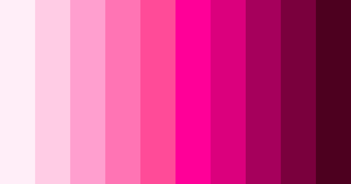 Download blush blossoms color palette PNG image (landscape)