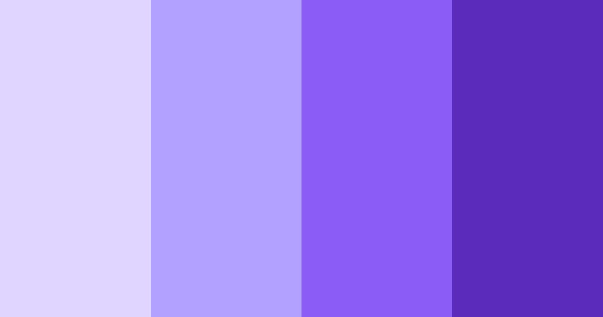 Download lavender dreamscape color palette PNG image (landscape)