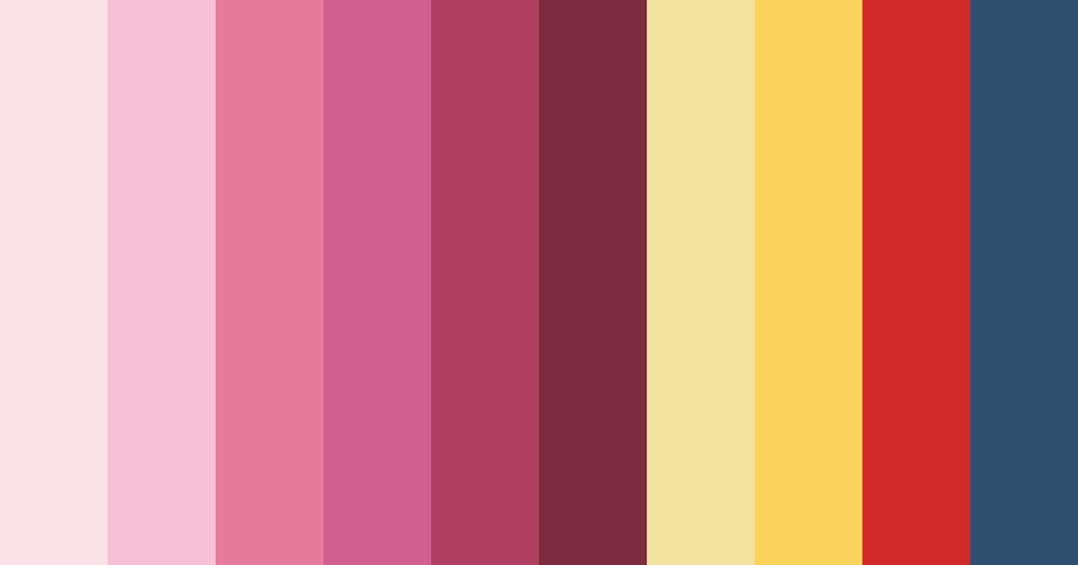 Download blush and ember harmony color palette PNG image (landscape)