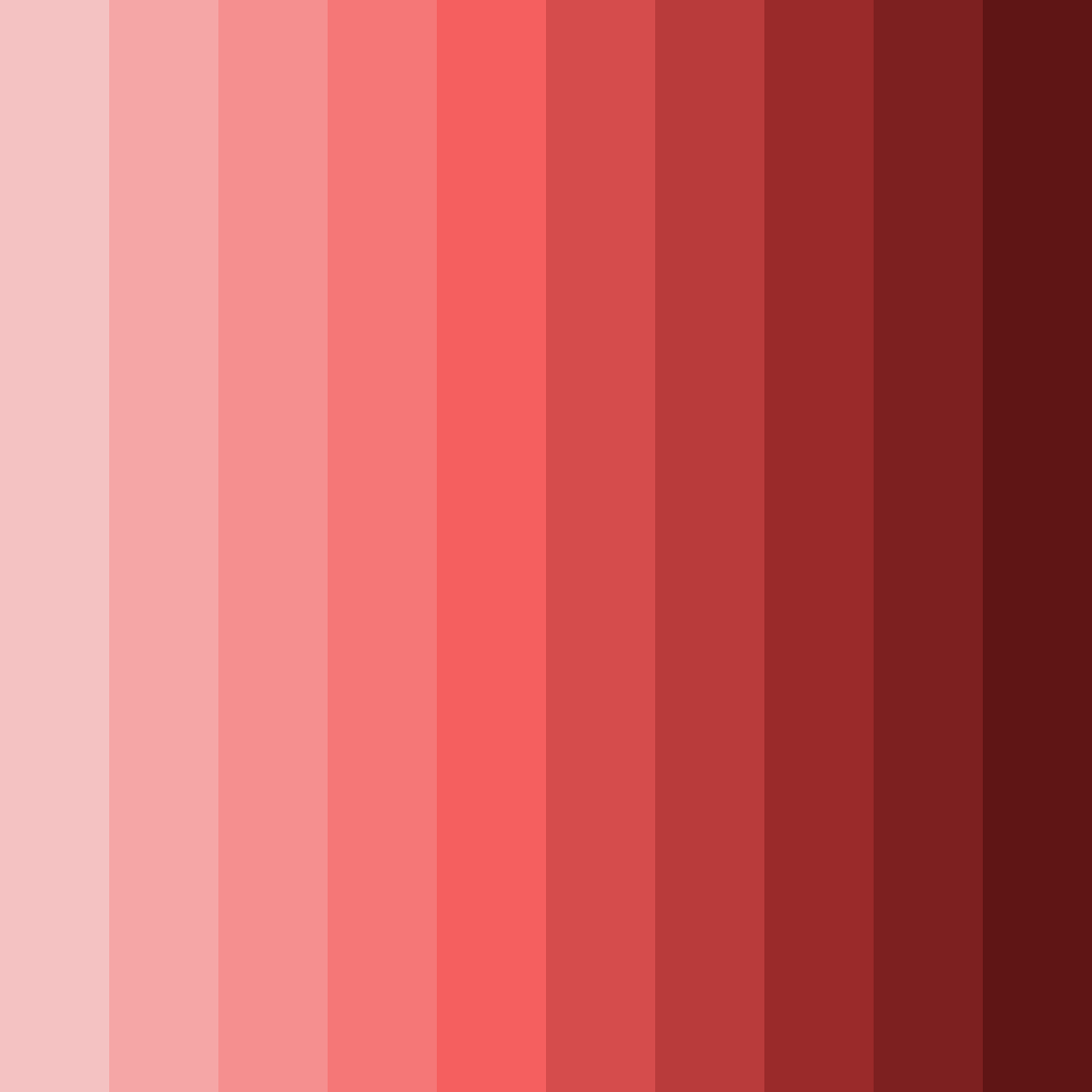 Download red graffiti color palette PNG image (square)
