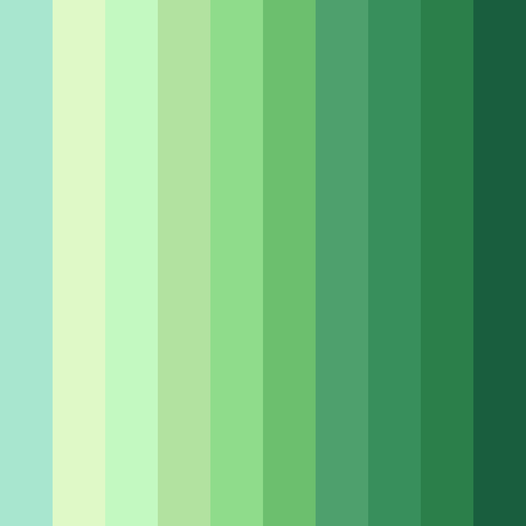 Download urban jungle vibes color palette PNG image (square)