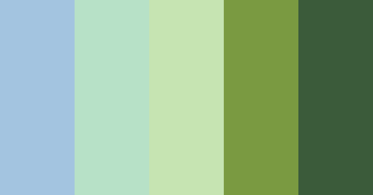 Download whispers of spring color palette PNG image (landscape)