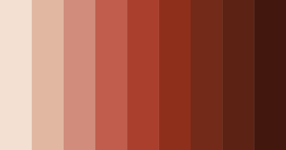 Download desert rosewood color palette PNG image (landscape)
