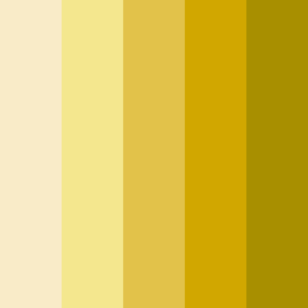 Download citrus sunshine color palette PNG image (square)