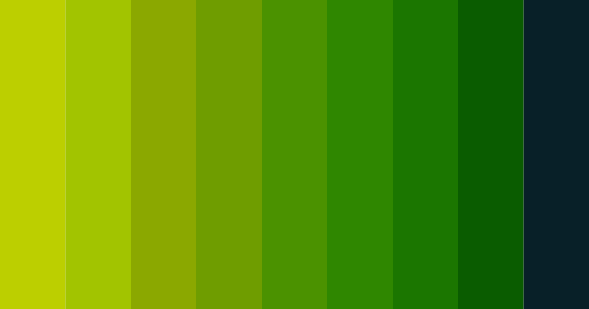 Download emerald depths color palette PNG image (landscape)