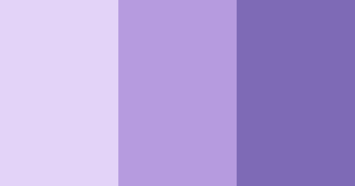 Download lavender dream color palette PNG image (landscape)