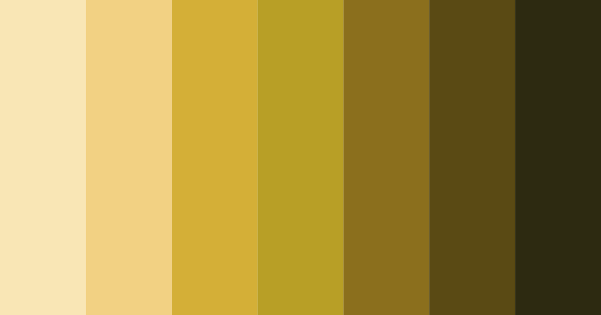 Download gold and black elegance color palette PNG image (landscape)