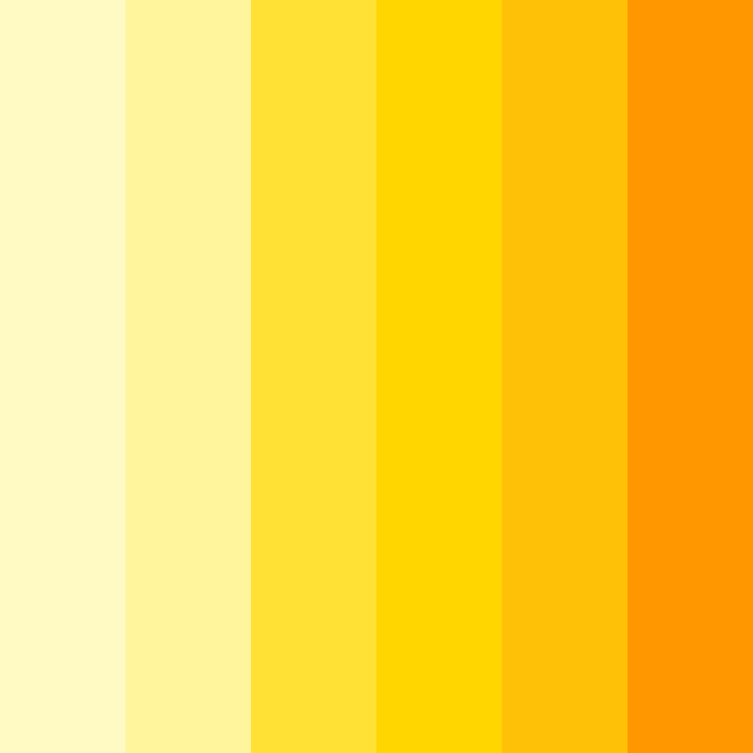 Download sunlit citrus color palette PNG image (square)