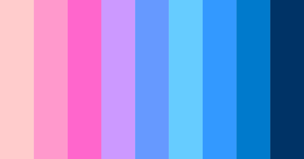 Download red to blue spectrum color palette PNG image (landscape)