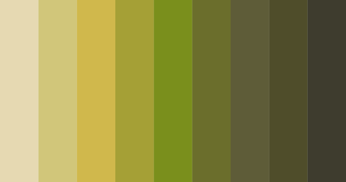 Download tea garden harmony color palette PNG image (landscape)