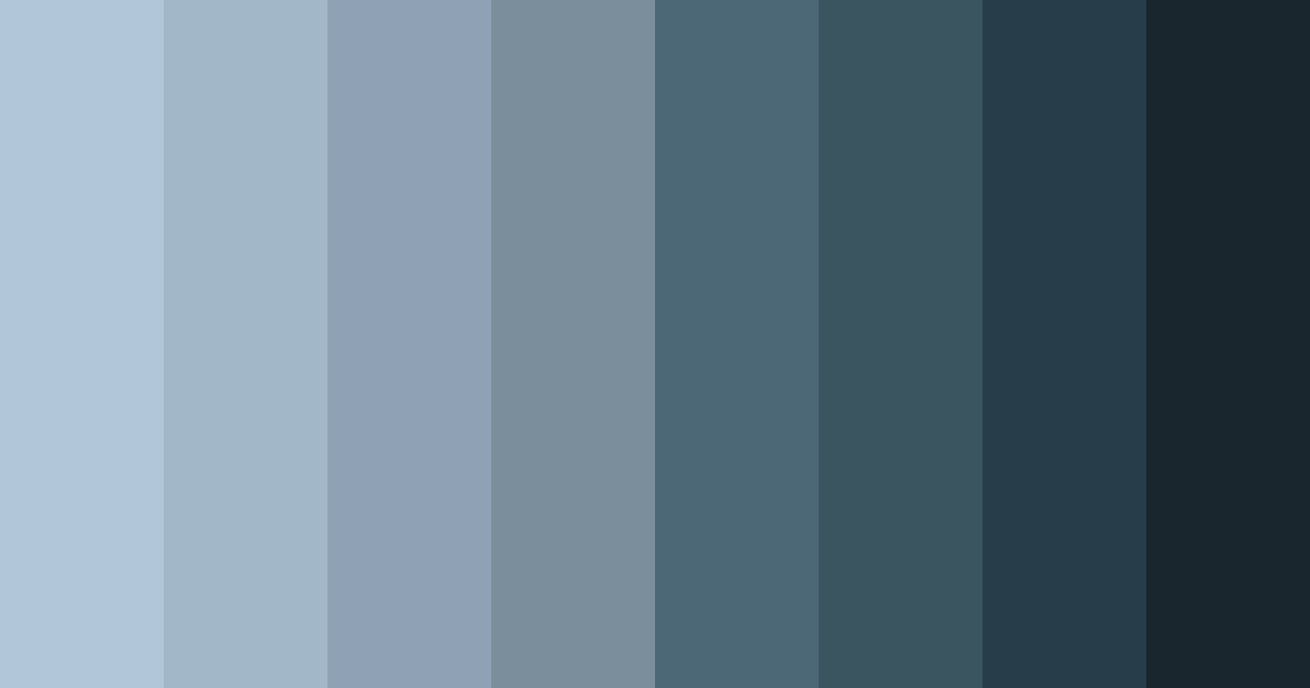 Download blue whispering tides color palette PNG image (landscape)