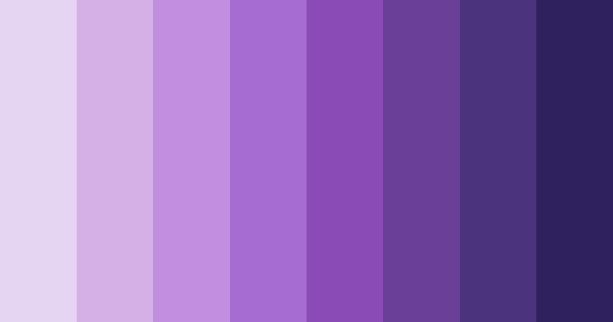 Download mystic amethyst dreams color palette PNG image (landscape)