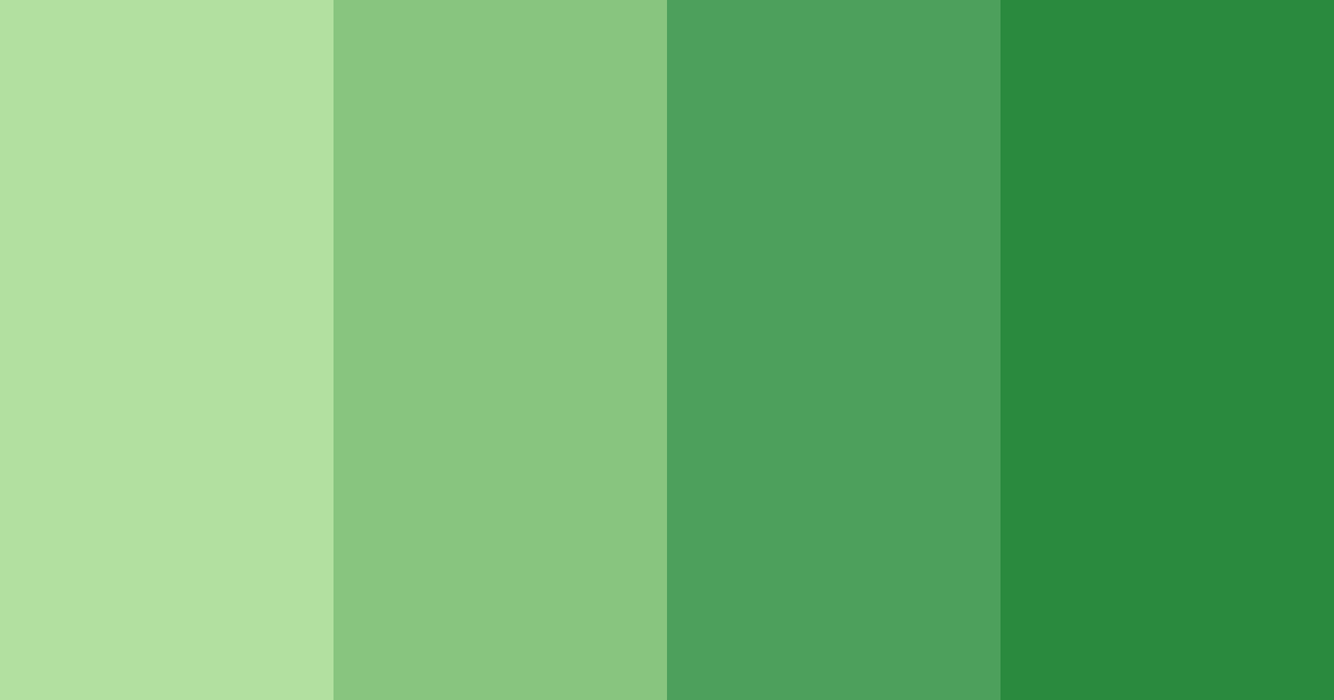 Download verdant haven color palette PNG image (landscape)