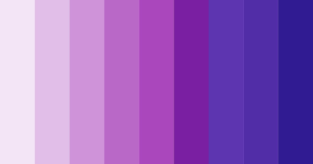 Download lavender sunburst color palette PNG image (landscape)