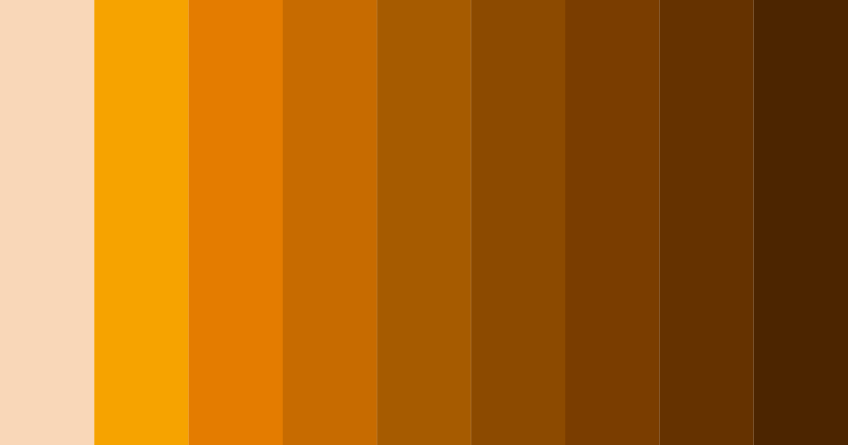 Download amber ember color palette PNG image (landscape)