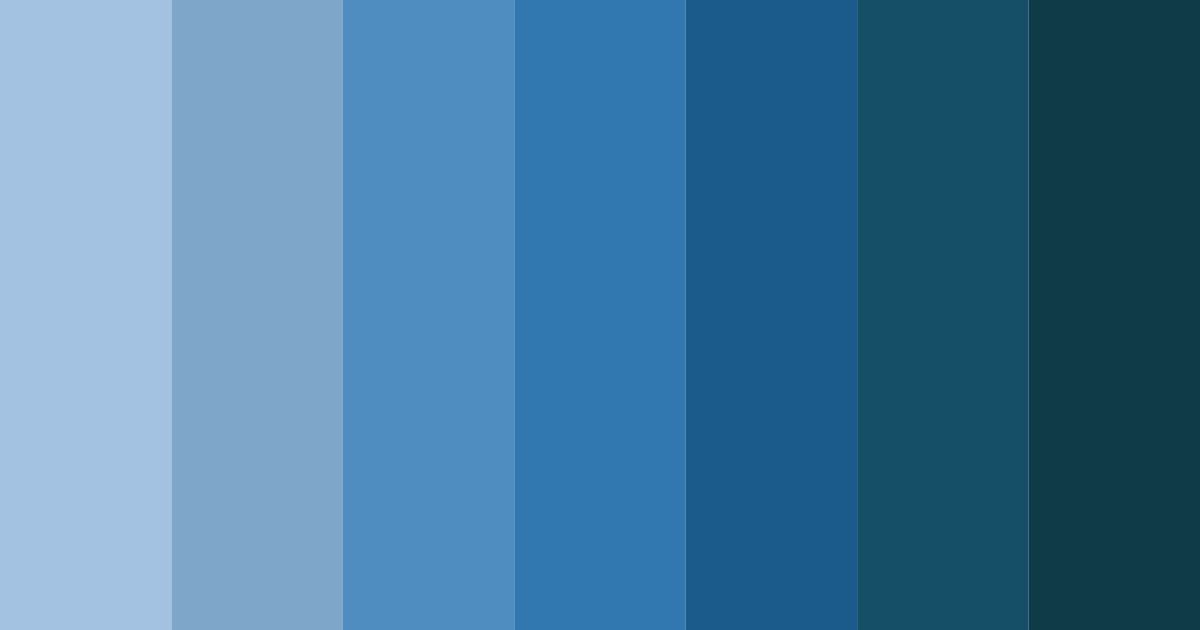 Download surrealist blue color palette PNG image (landscape)