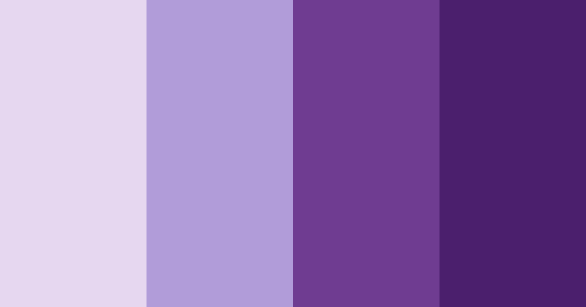 Download mystic amethyst dreams color palette PNG image (landscape)
