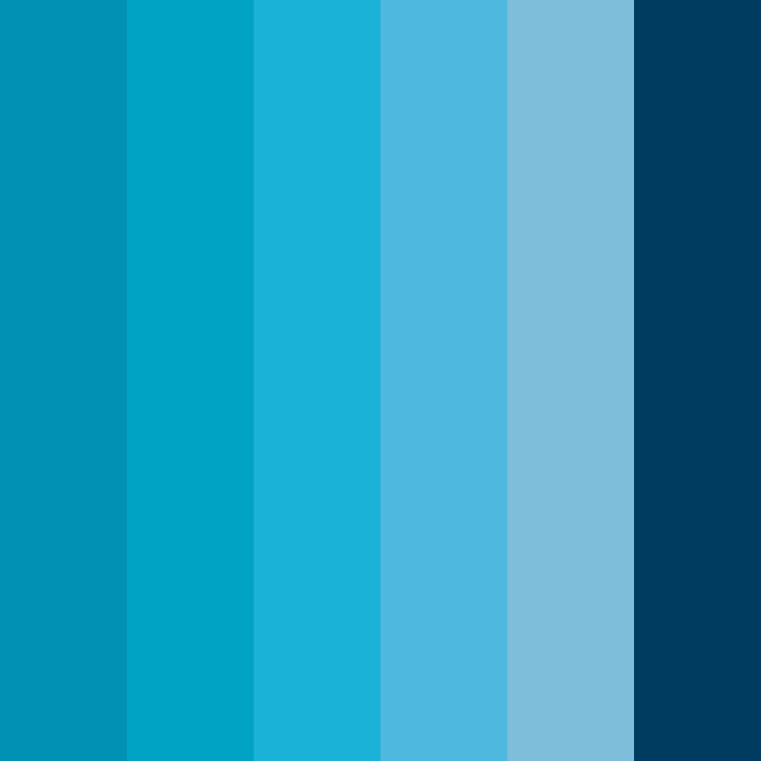 Download oceanic symphony color palette PNG image (square)