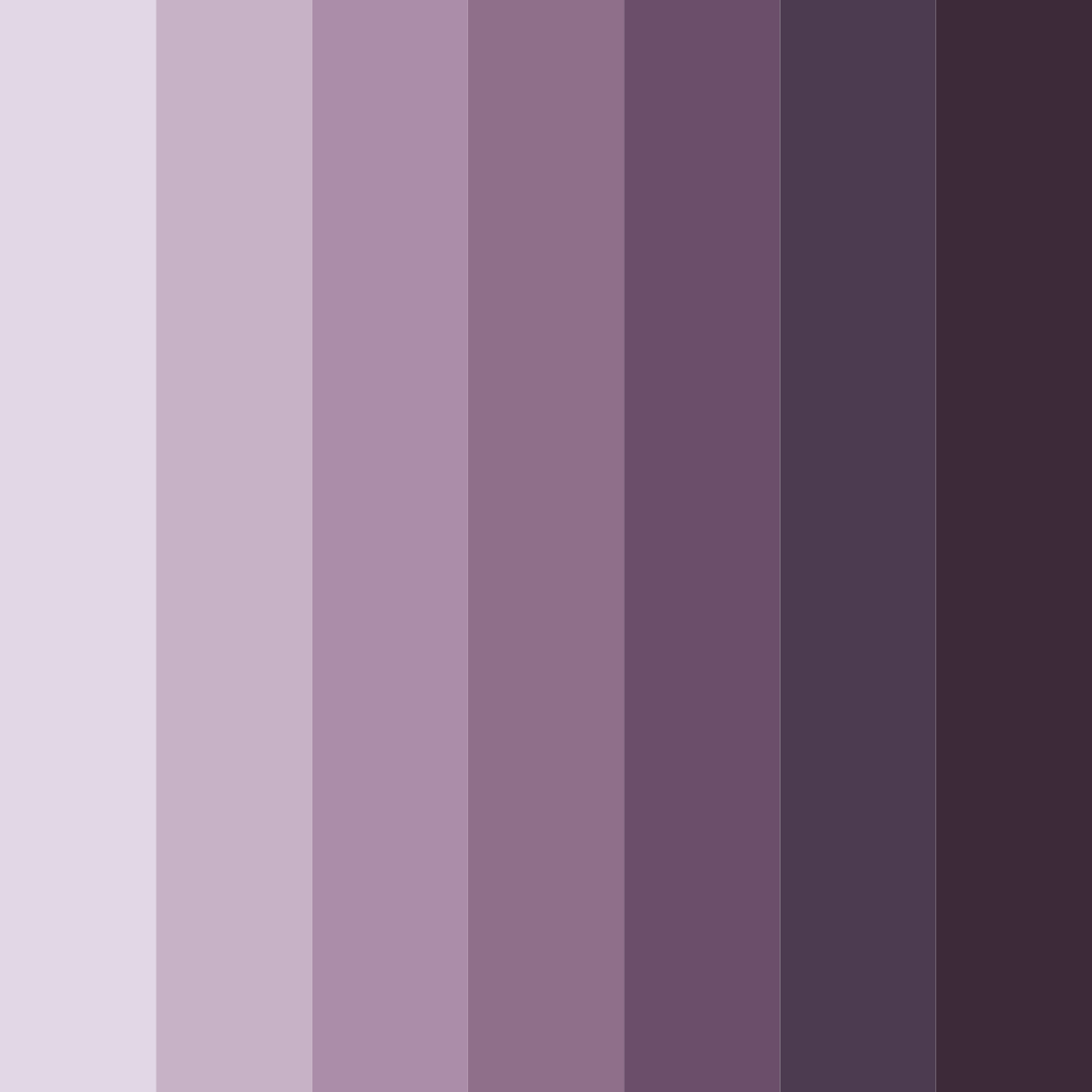 Download whispers of twilight color palette PNG image (square)