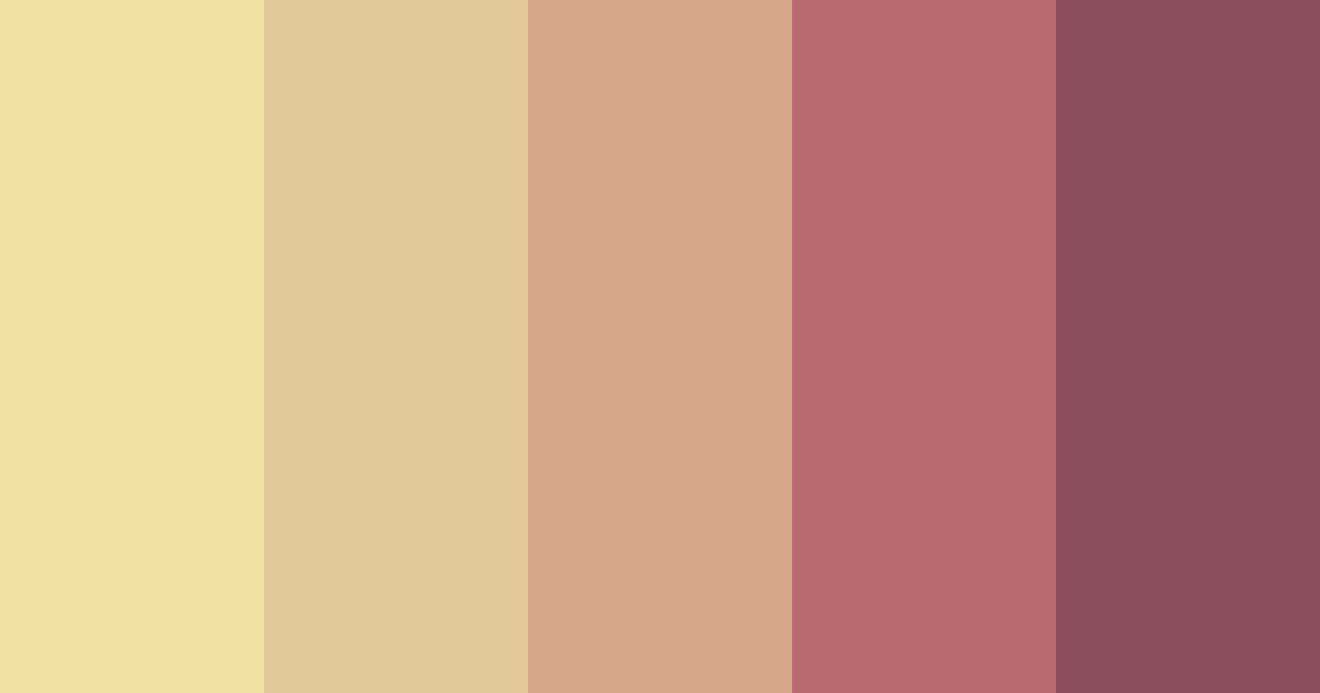 Download muted rose color palette PNG image (landscape)