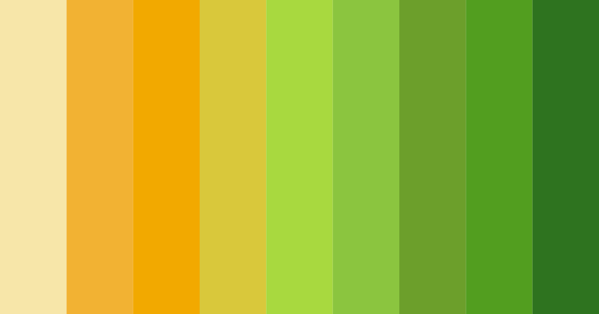 Download citrus grove harmony color palette PNG image (landscape)