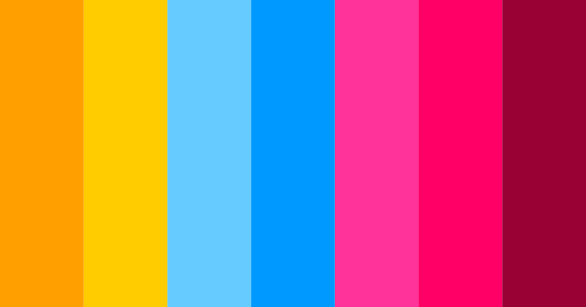 Download vibrant spectrum color palette PNG image (landscape)