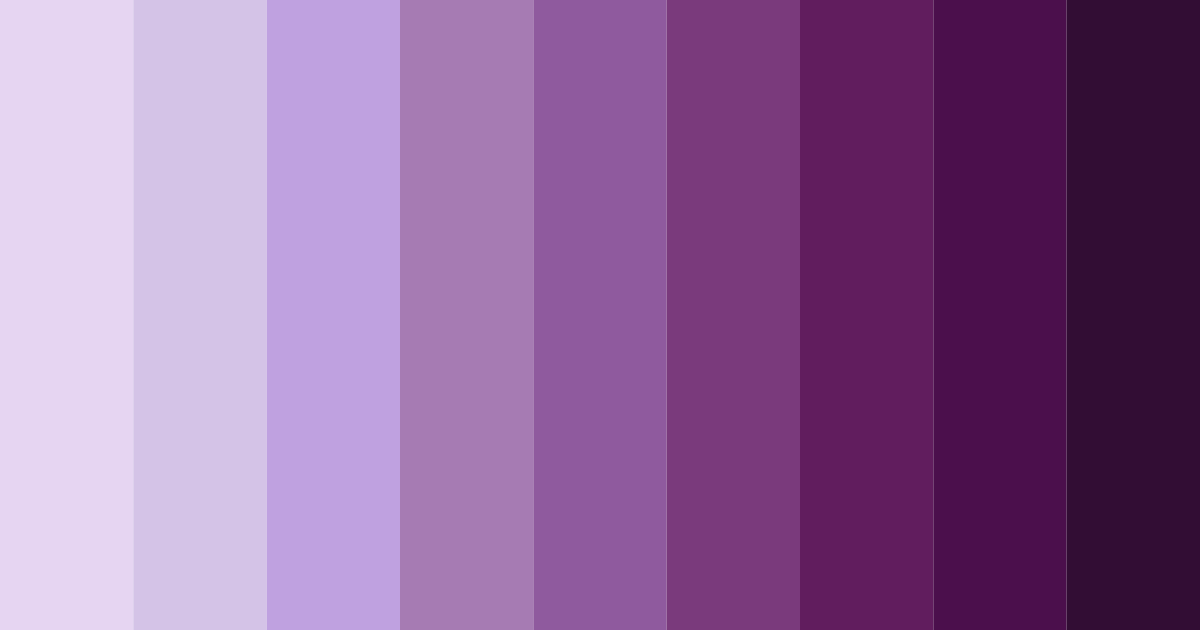 Download mystic amethyst dream color palette PNG image (landscape)