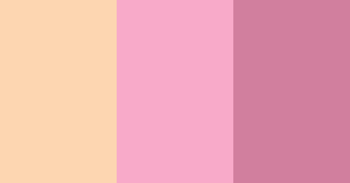 Download sakura sweets color palette PNG image (landscape)