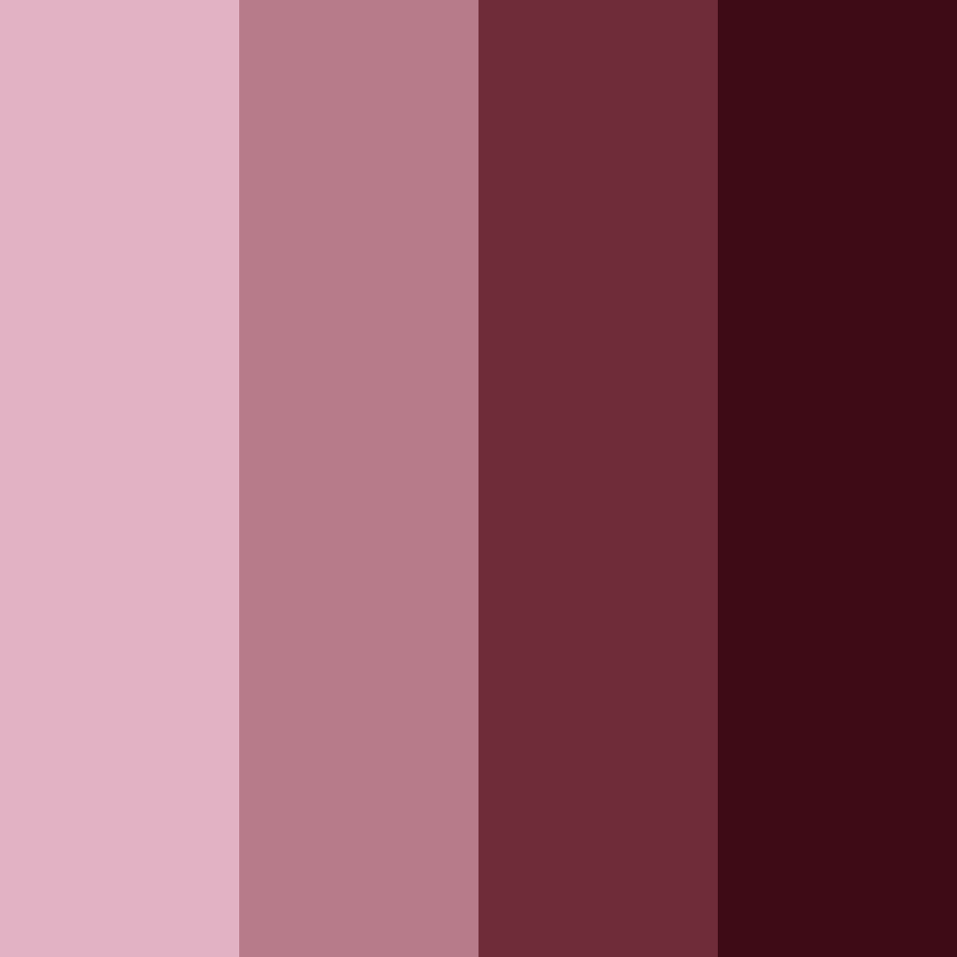 Download deep burgundy color palette PNG image (square)