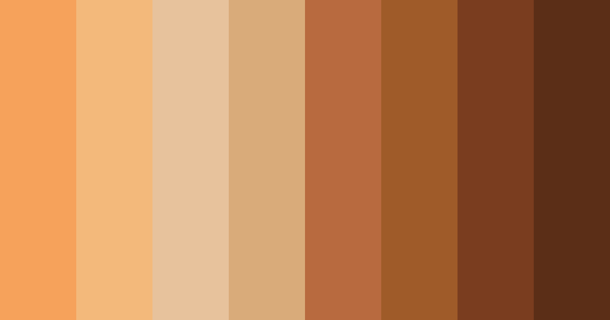 Download orange farm color palette PNG image (landscape)