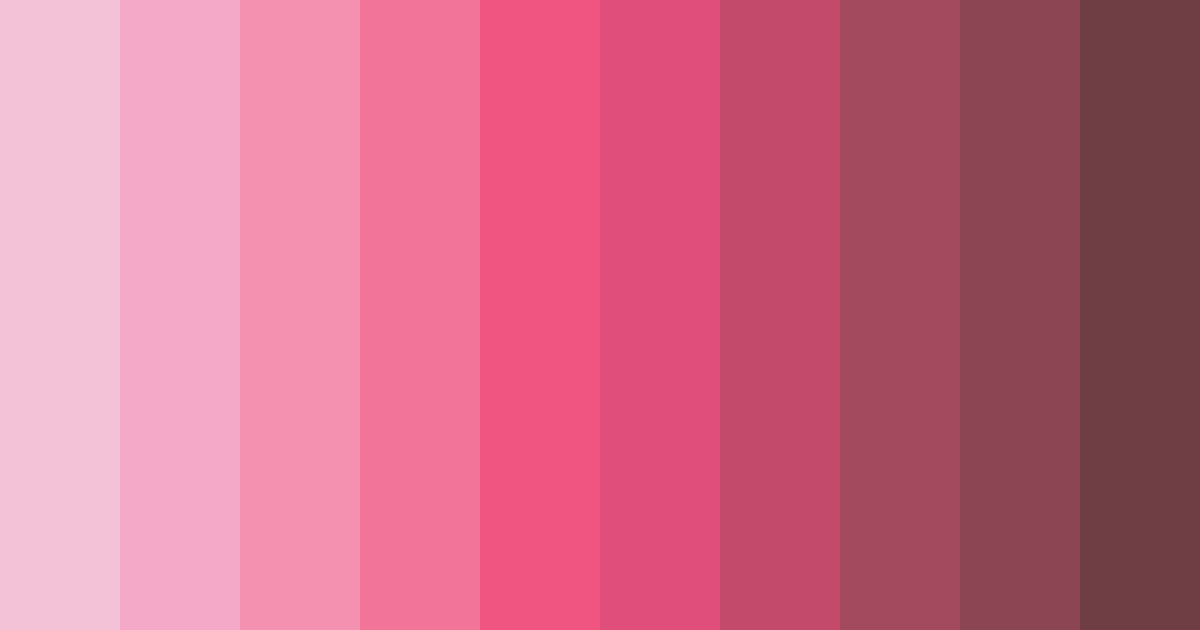 Download pink pastel color palette PNG image (landscape)