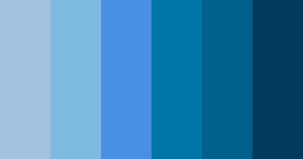 Download oceanic serenade color palette PNG image (landscape)