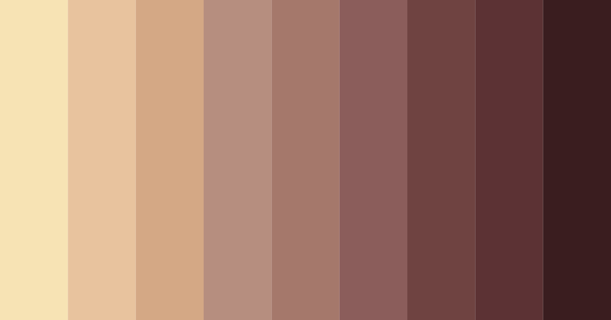 Download brown serenity color palette PNG image (landscape)