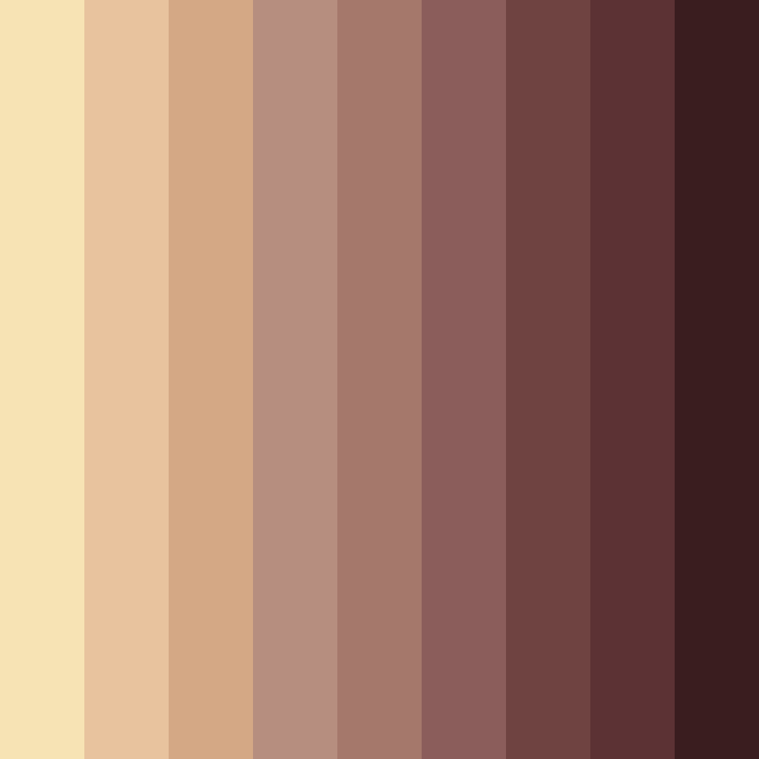 Download brown serenity color palette PNG image (square)