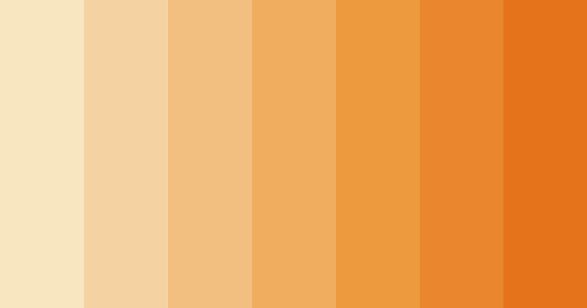 Download vanilla sunrise color palette PNG image (landscape)