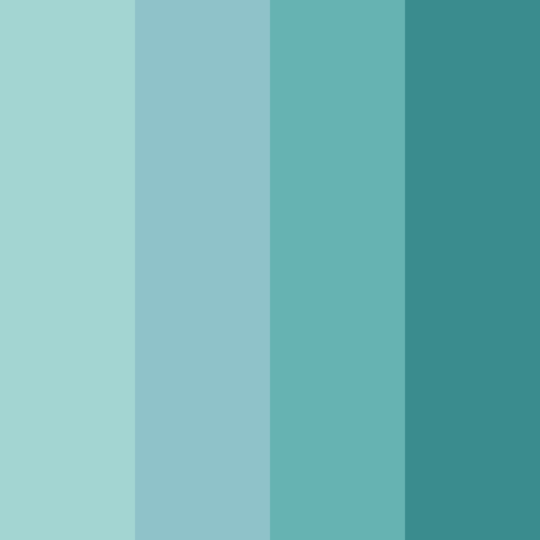 Download ocean breeze harmony color palette PNG image (square)