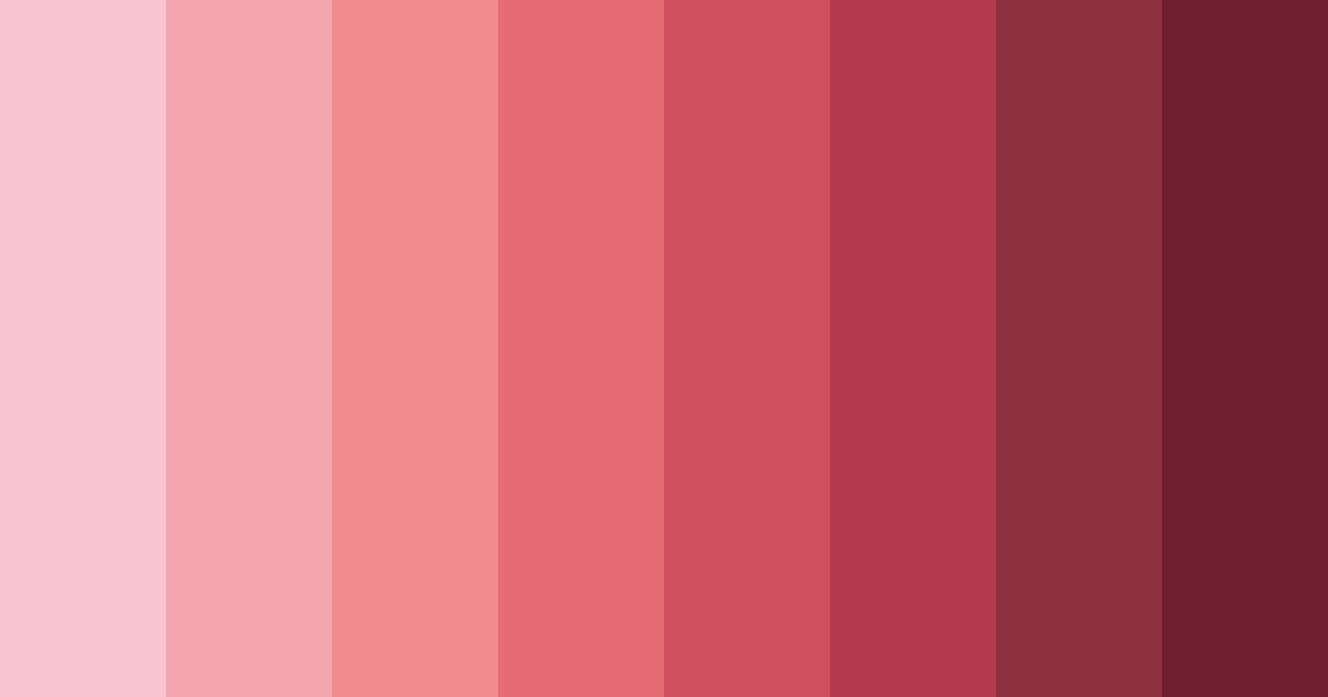 Download rosy rebel color palette PNG image (landscape)
