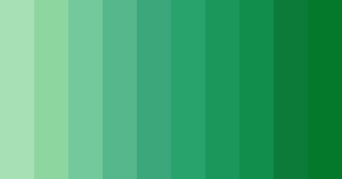 Download fantasy green color palette PNG image (landscape)