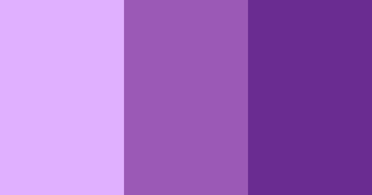 Download vivid purple dream color palette PNG image (landscape)