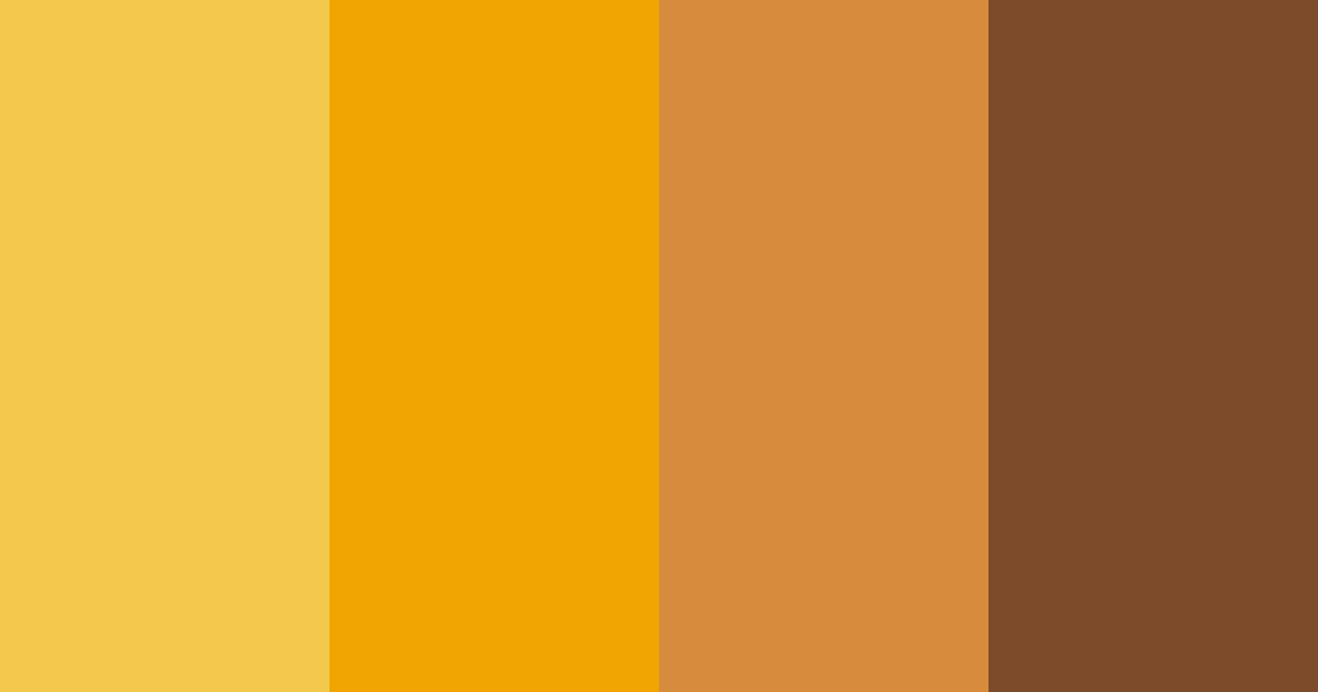 Download golden square color palette PNG image (landscape)