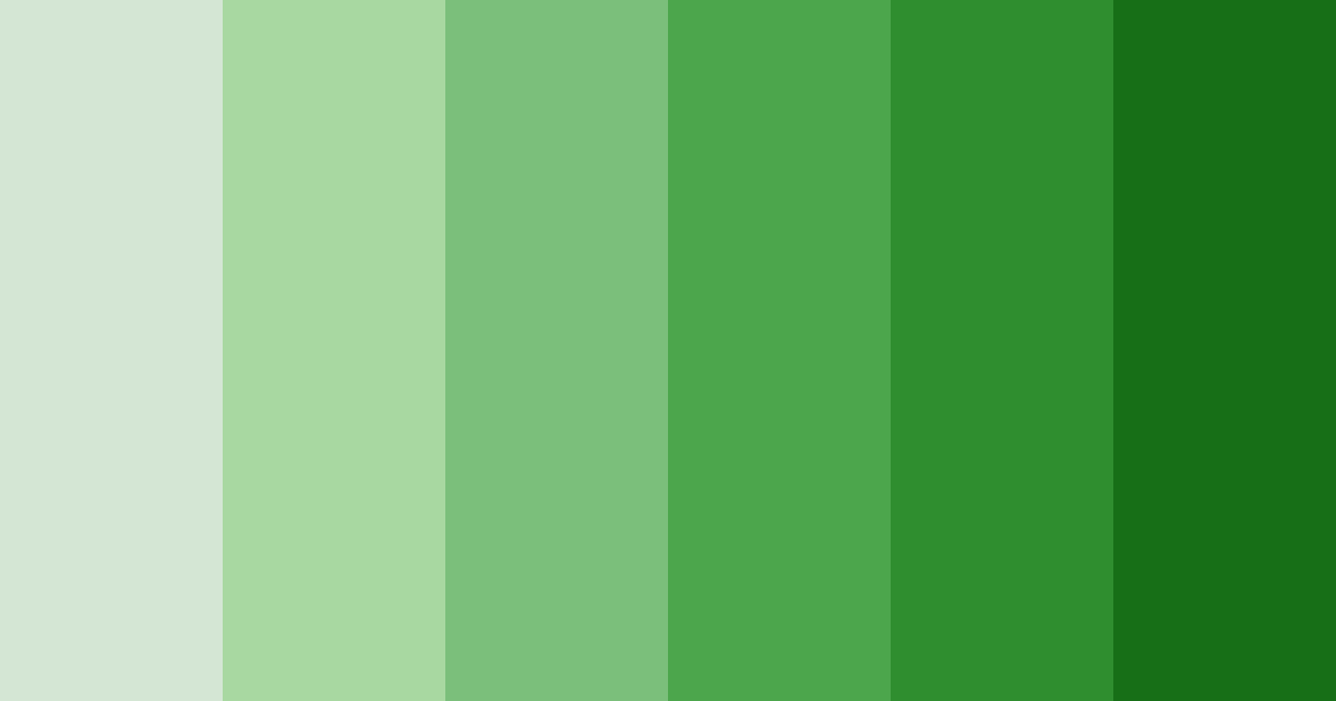 Download dark green delight color palette PNG image (landscape)