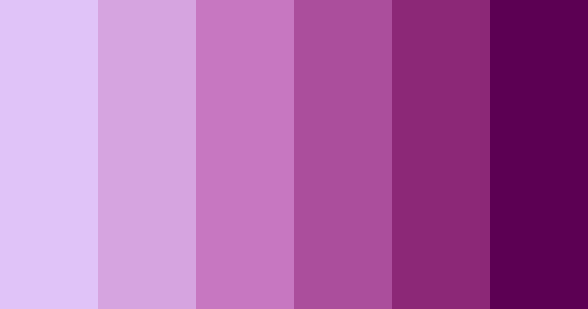 Download lavender reverie color palette PNG image (landscape)