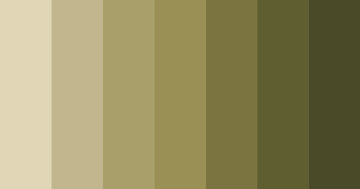 Download whispering woods color palette PNG image (landscape)
