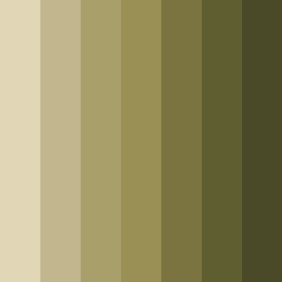 Download whispering woods color palette PNG image (square)