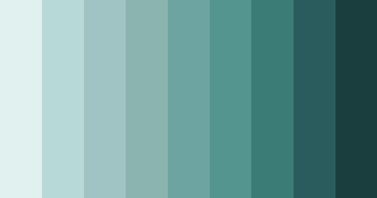 Download serene teal oasis color palette PNG image (landscape)