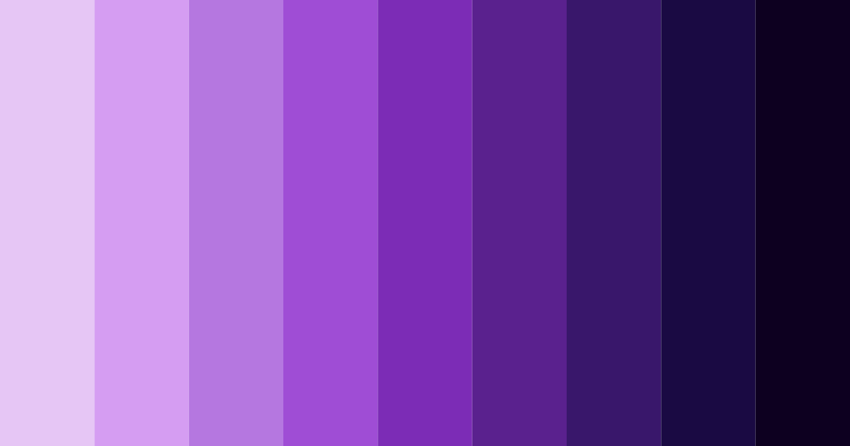 Download mystic amethyst color palette PNG image (landscape)