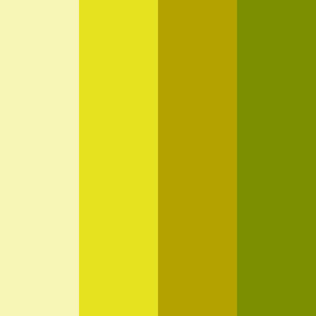 Download lemon grove serenade color palette PNG image (square)
